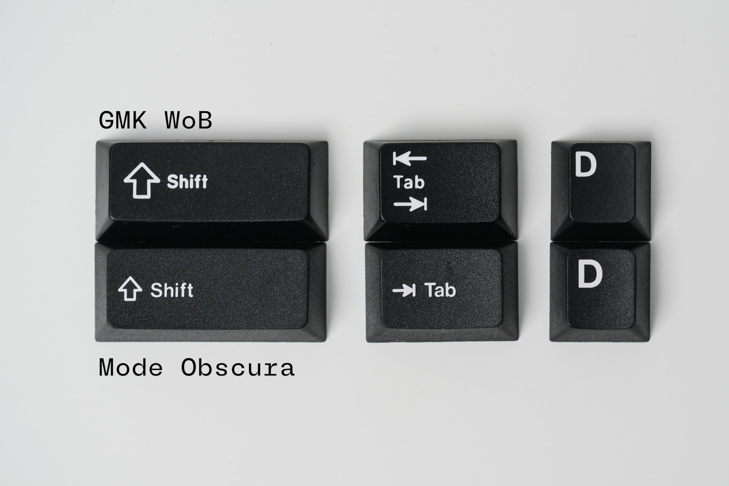 Mode Obscura Custom Mechanical Keyboard Keycap Set - Doubleshot